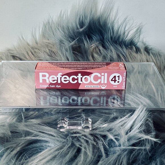 RefectoCil Cream Hair Dye For Brows Beards + Lash Tinting RED New in Box - Picture 1 of 2
